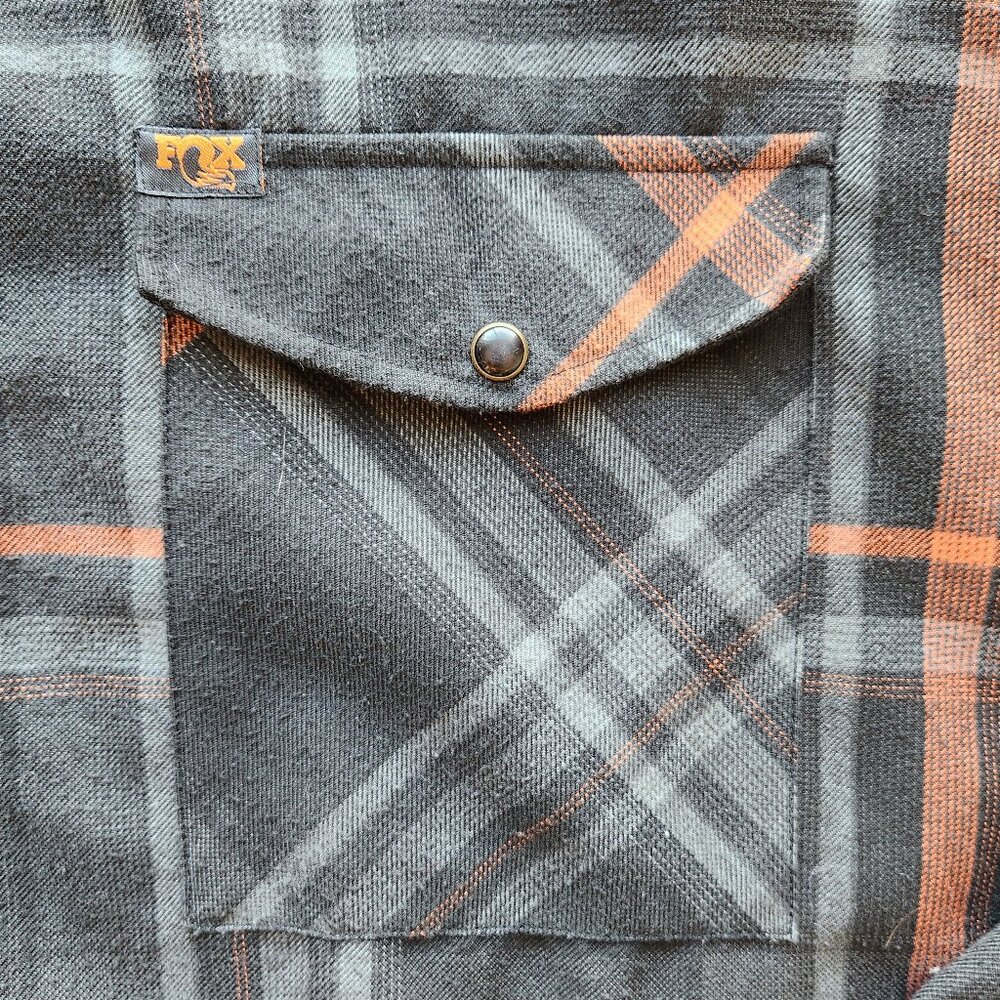 Dixxon X Fox Flannel Form Function Snap Shirt Lon… - image 6